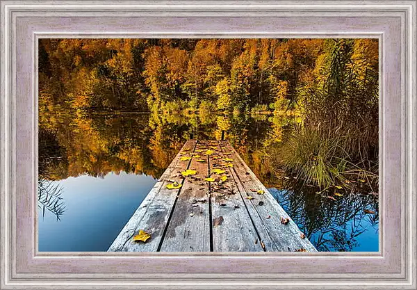 Картина в раме - Осень Картина в раме - Осень