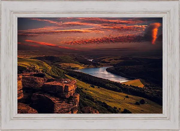 Картина в раме - Пейзаж Картина в раме - Пейзаж