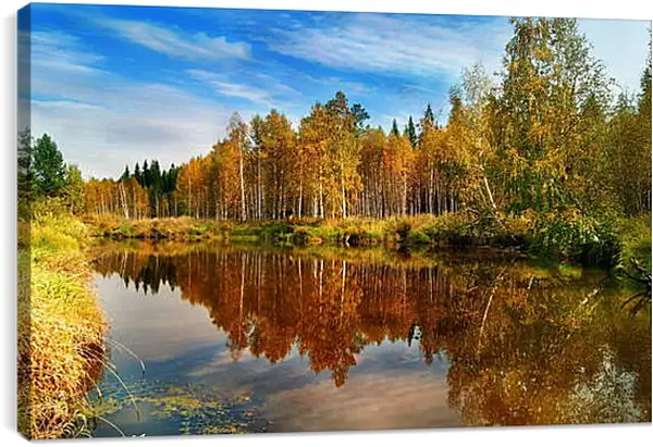 Постер на подрамнике - Осень Постер на подрамнике - Осень