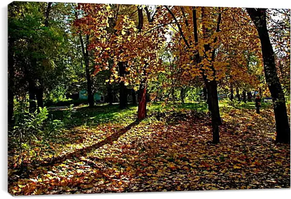 Постер на подрамнике - Осень Постер на подрамнике - Осень