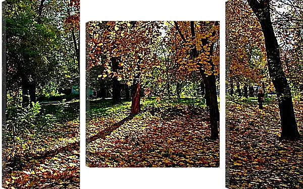 Модульная картина - Осень Модульная картина - Осень