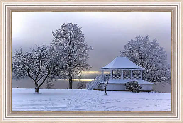 Картина в раме - Зима Картина в раме - Зима