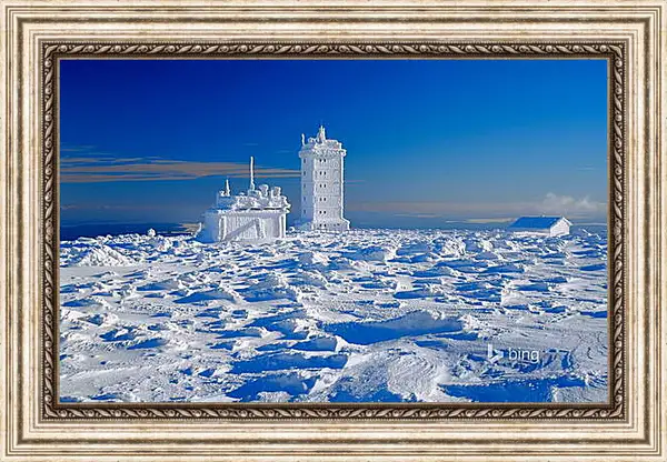 Картина в раме - Зима Картина в раме - Зима