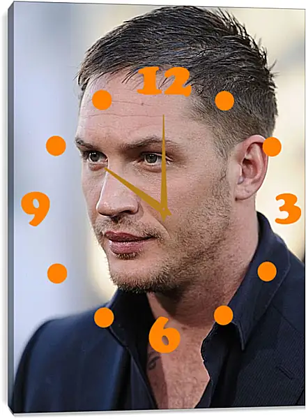 Часы картина - Том Харди. Tom Hardy Часы картина - Том Харди. Tom Hardy