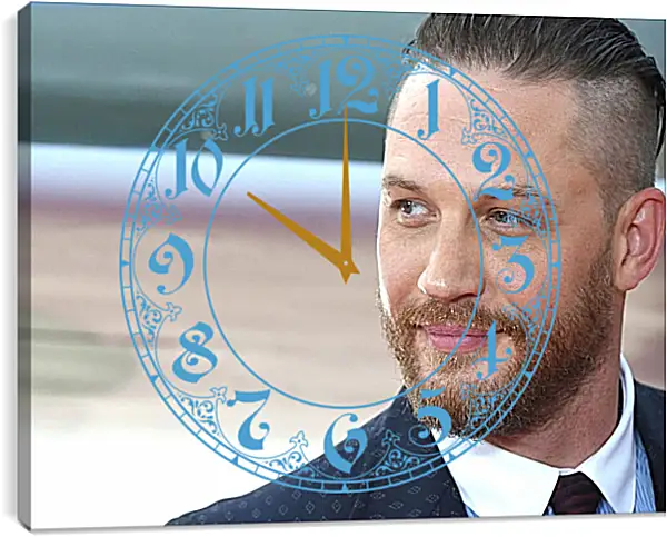 Часы картина - Том Харди. Tom Hardy Часы картина - Том Харди. Tom Hardy