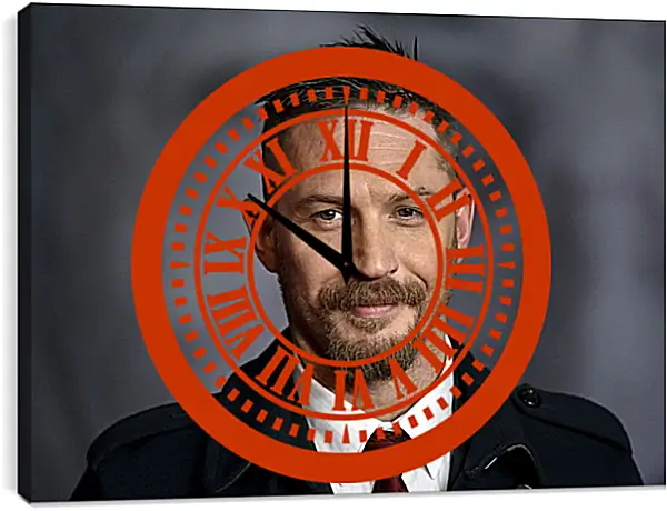 Часы картина - Том Харди. Tom Hardy Часы картина - Том Харди. Tom Hardy