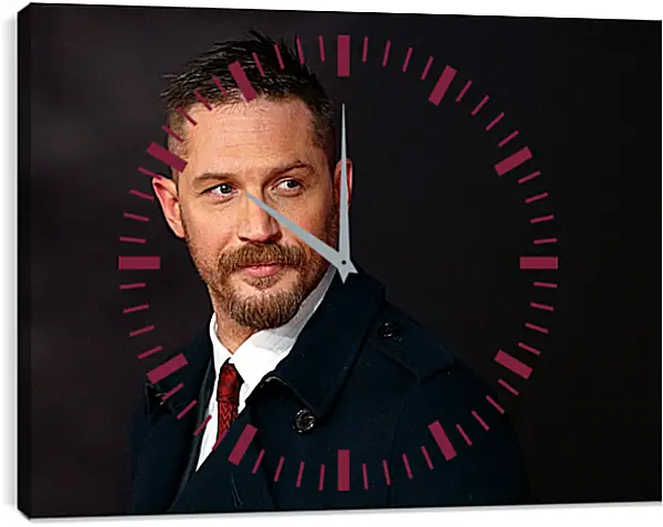 Часы картина - Том Харди. Tom Hardy Часы картина - Том Харди. Tom Hardy