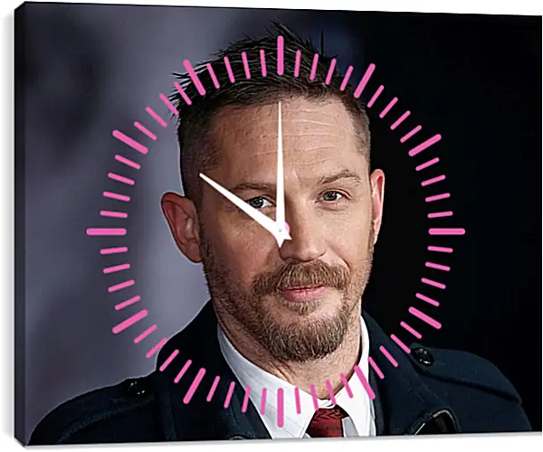 Часы картина - Том Харди. Tom Hardy Часы картина - Том Харди. Tom Hardy