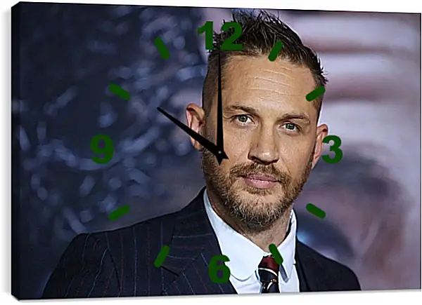 Часы картина - Том Харди. Tom Hardy Часы картина - Том Харди. Tom Hardy