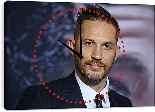 Часы картина - Том Харди. Tom Hardy Часы картина - Том Харди. Tom Hardy