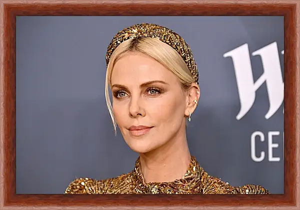 Картина в раме - Шарлиз Терон. Charlize Theron Картина в раме - Шарлиз Терон. Charlize Theron