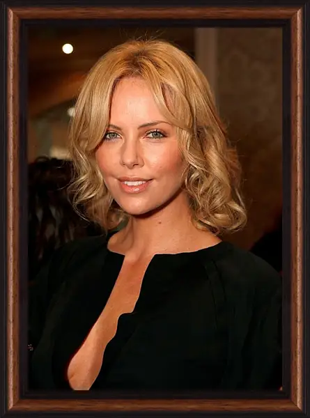 Картина в раме - Шарлиз Терон. Charlize Theron Картина в раме - Шарлиз Терон. Charlize Theron
