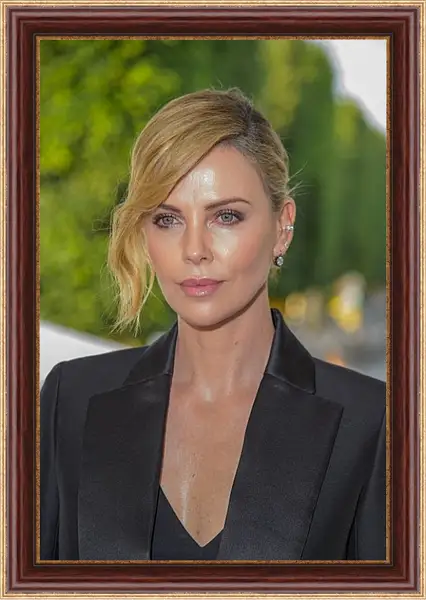 Картина в раме - Шарлиз Терон. Charlize Theron Картина в раме - Шарлиз Терон. Charlize Theron