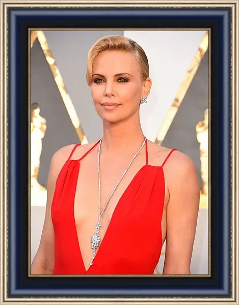 Картина в раме - Шарлиз Терон. Charlize Theron Картина в раме - Шарлиз Терон. Charlize Theron