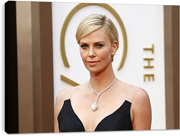 Постер на подрамнике - Шарлиз Терон. Charlize Theron Постер на подрамнике - Шарлиз Терон. Charlize Theron