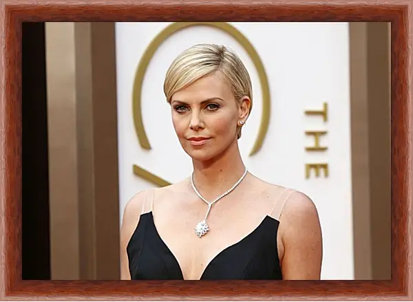 Картина в раме - Шарлиз Терон. Charlize Theron Картина в раме - Шарлиз Терон. Charlize Theron