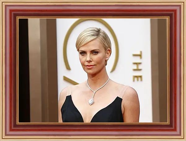 Картина в раме - Шарлиз Терон. Charlize Theron Картина в раме - Шарлиз Терон. Charlize Theron
