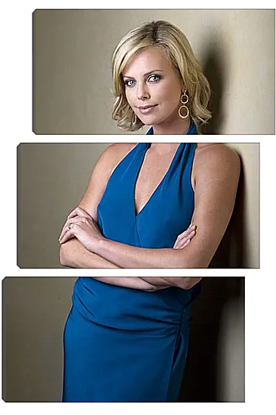 Модульная картина - Шарлиз Терон. Charlize Theron Модульная картина - Шарлиз Терон. Charlize Theron