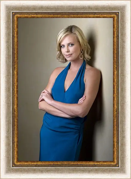 Картина в раме - Шарлиз Терон. Charlize Theron Картина в раме - Шарлиз Терон. Charlize Theron