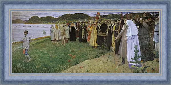 Картина в раме - На Руси. Нестеров Михаил Картина в раме - На Руси. Нестеров Михаил