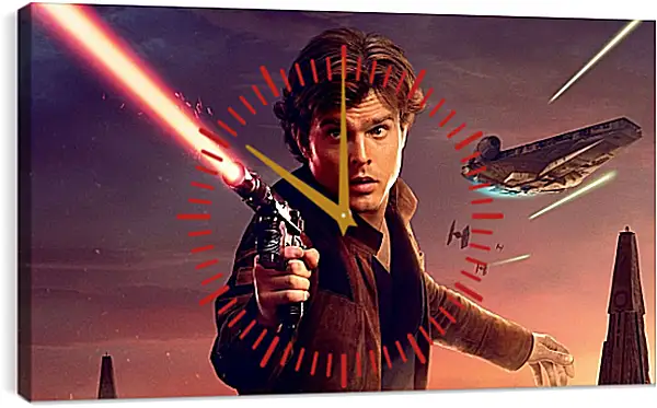 Часы картина - Звёздные войны. Star Wars Часы картина - Звёздные войны. Star Wars