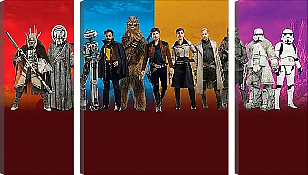 Модульная картина - Звёздные войны. Star Wars Модульная картина - Звёздные войны. Star Wars