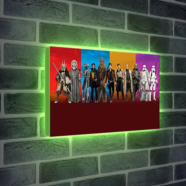 Лайтбокс световая панель - Звёздные войны. Star Wars Лайтбокс световая панель - Звёздные войны. Star Wars