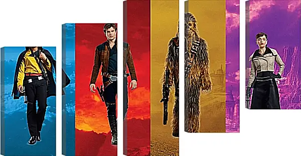 Модульная картина - Звёздные войны. Star Wars Модульная картина - Звёздные войны. Star Wars