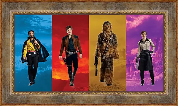 Картина в раме - Звёздные войны. Star Wars Картина в раме - Звёздные войны. Star Wars