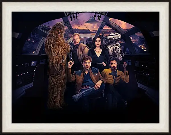 Картина в раме - Звёздные войны. Star Wars Картина в раме - Звёздные войны. Star Wars