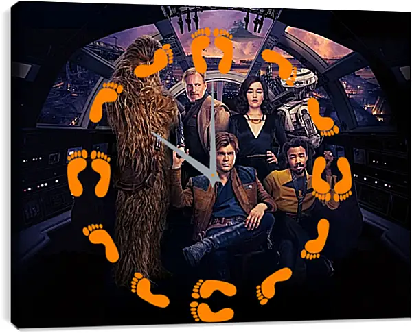 Часы картина - Звёздные войны. Star Wars Часы картина - Звёздные войны. Star Wars
