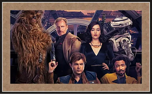 Картина в раме - Звёздные войны. Star Wars Картина в раме - Звёздные войны. Star Wars