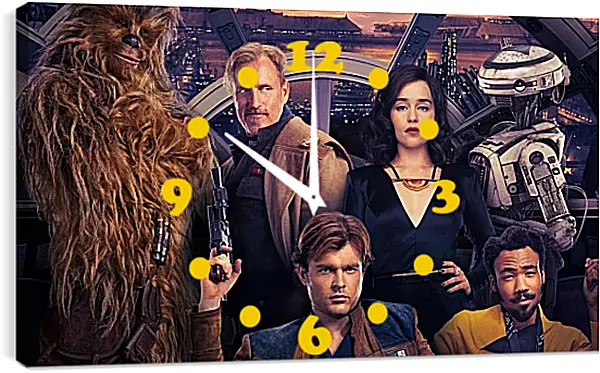 Часы картина - Звёздные войны. Star Wars Часы картина - Звёздные войны. Star Wars