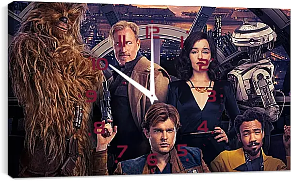 Часы картина - Звёздные войны. Star Wars Часы картина - Звёздные войны. Star Wars