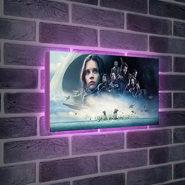 Лайтбокс световая панель - Звёздные войны. Star Wars Лайтбокс световая панель - Звёздные войны. Star Wars