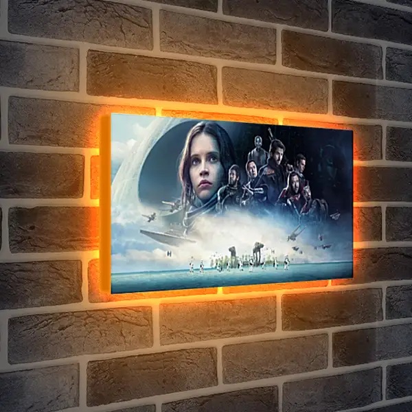 Лайтбокс световая панель - Звёздные войны. Star Wars Лайтбокс световая панель - Звёздные войны. Star Wars
