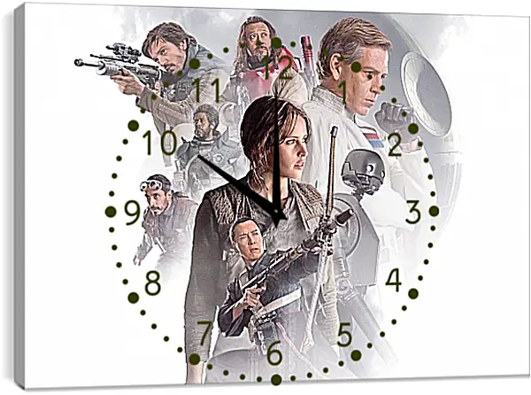 Часы картина - Звёздные войны. Star Wars Часы картина - Звёздные войны. Star Wars