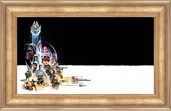 Картина в раме - Звёздные войны. Star Wars Картина в раме - Звёздные войны. Star Wars