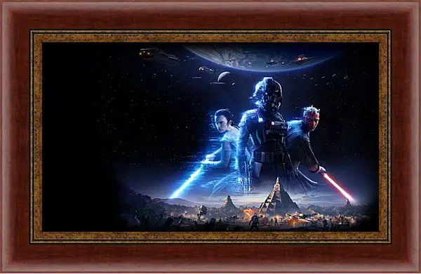 Картина в раме - Звёздные войны. Star Wars Картина в раме - Звёздные войны. Star Wars