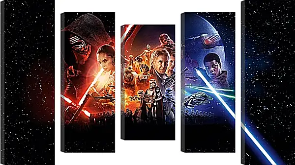 Модульная картина - Звёздные войны. Star Wars Модульная картина - Звёздные войны. Star Wars