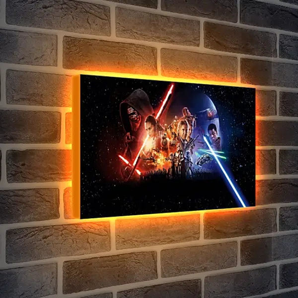 Лайтбокс световая панель - Звёздные войны. Star Wars Лайтбокс световая панель - Звёздные войны. Star Wars
