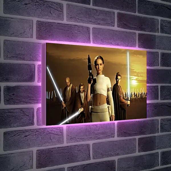 Лайтбокс световая панель - Звёздные войны. Star Wars Лайтбокс световая панель - Звёздные войны. Star Wars