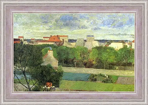 Картина в раме - The Market Gardens of Vaugirard Картина в раме - The Market Gardens of Vaugirard