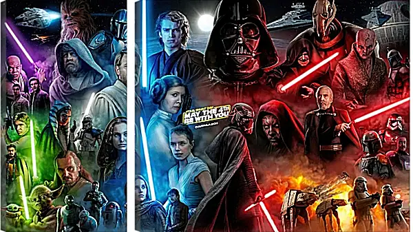 Модульная картина - Звёздные войны. Star Wars Модульная картина - Звёздные войны. Star Wars