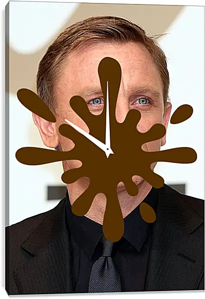 Часы картина - Дэниел Крейг. Daniel Craig Часы картина - Дэниел Крейг. Daniel Craig