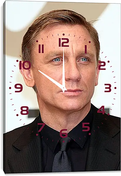 Часы картина - Дэниел Крейг. Daniel Craig Часы картина - Дэниел Крейг. Daniel Craig