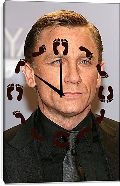 Часы картина - Дэниел Крейг. Daniel Craig Часы картина - Дэниел Крейг. Daniel Craig