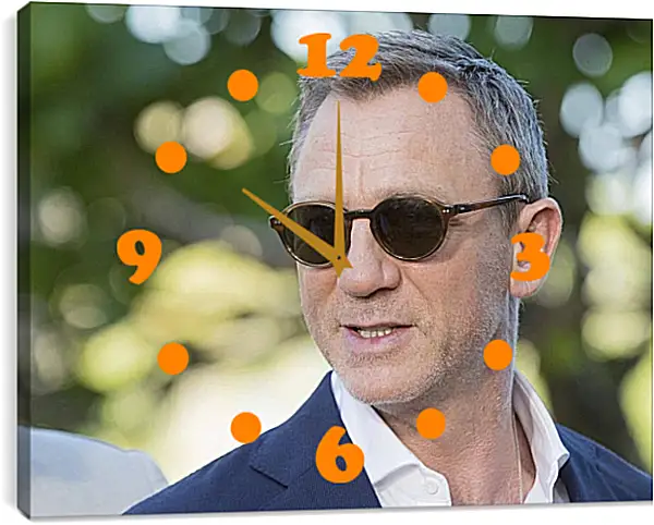 Часы картина - Дэниел Крейг. Daniel Craig Часы картина - Дэниел Крейг. Daniel Craig