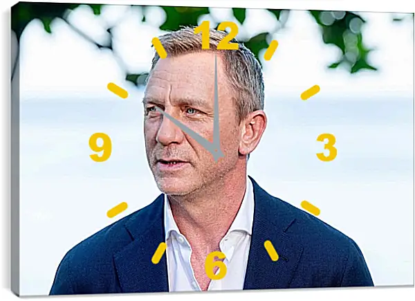 Часы картина - Дэниел Крейг. Daniel Craig Часы картина - Дэниел Крейг. Daniel Craig