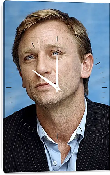 Часы картина - Дэниел Крейг. Daniel Craig Часы картина - Дэниел Крейг. Daniel Craig